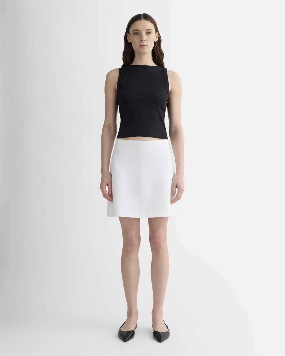 womens-dream-mini-skirt-white | primary