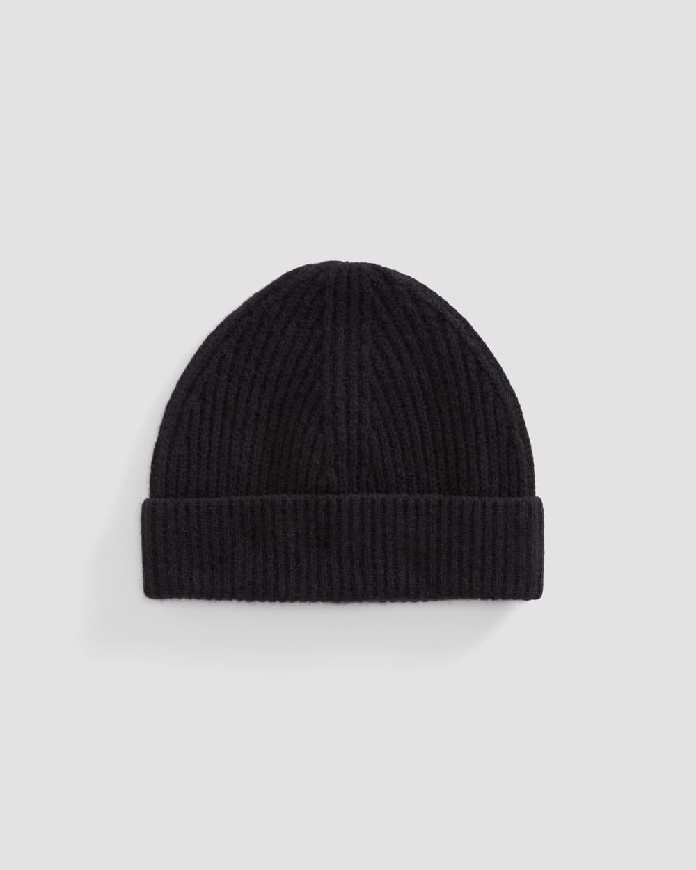 The Cashmere Fine Rib Beanie | Black – Everlane