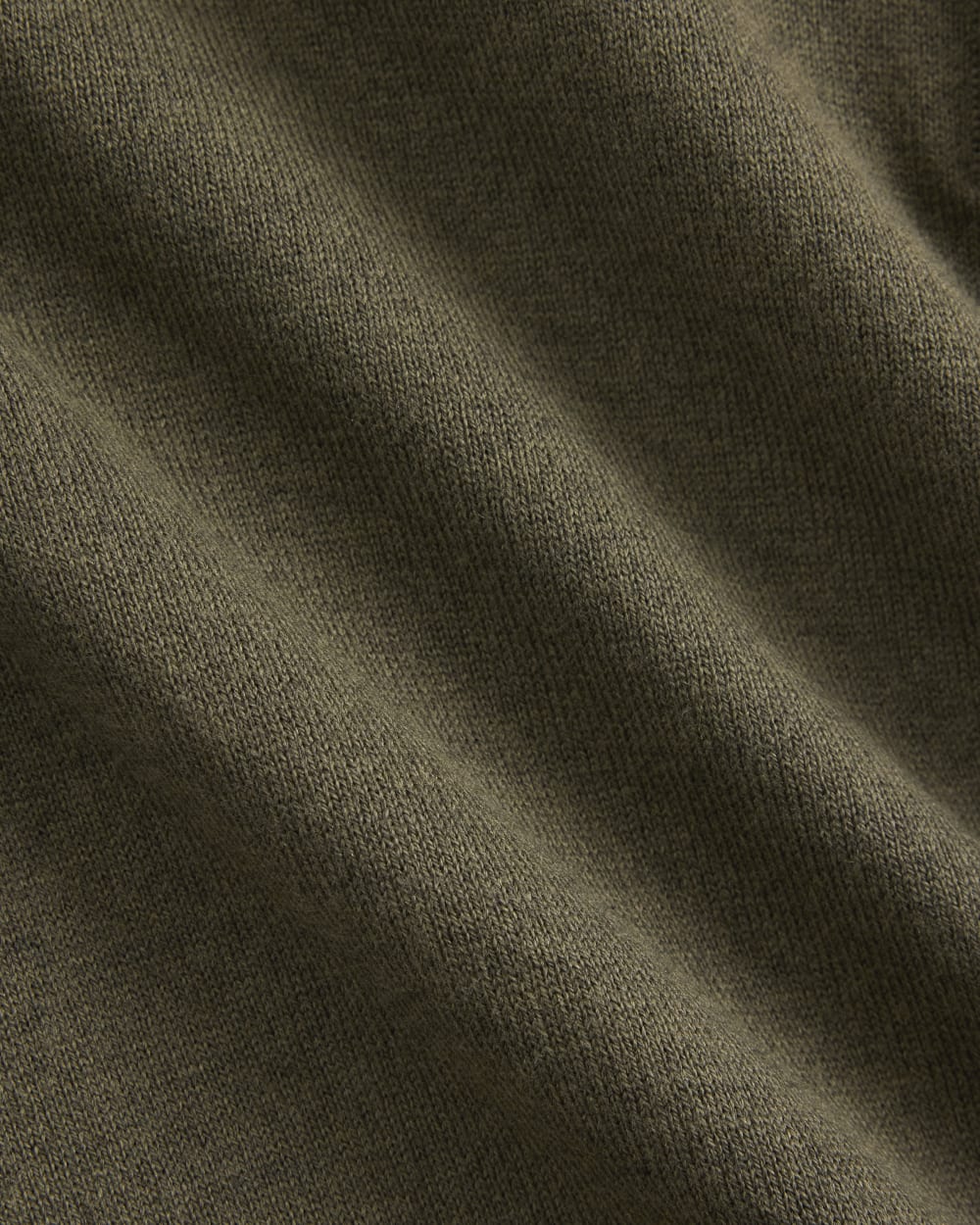 mens-no-sweat-sweater-polo-heathered-olive-night | alt