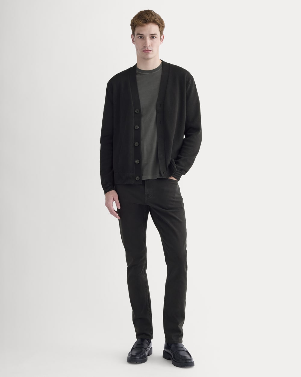 The Stretch Twill 5-Pocket Pant | Black – Everlane