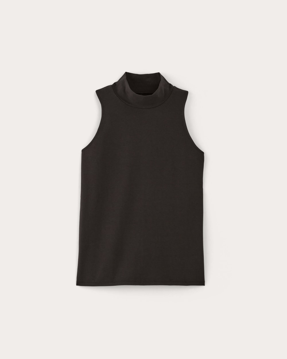 womens-supima-cutaway-mockneck-tank-black | alt