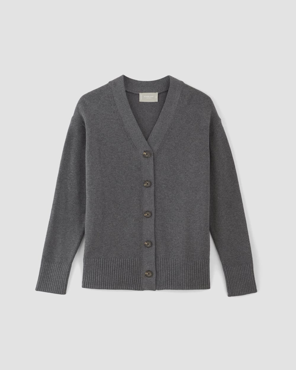 womens-organic-cotton-cardigan-heathered-charcoal | alt