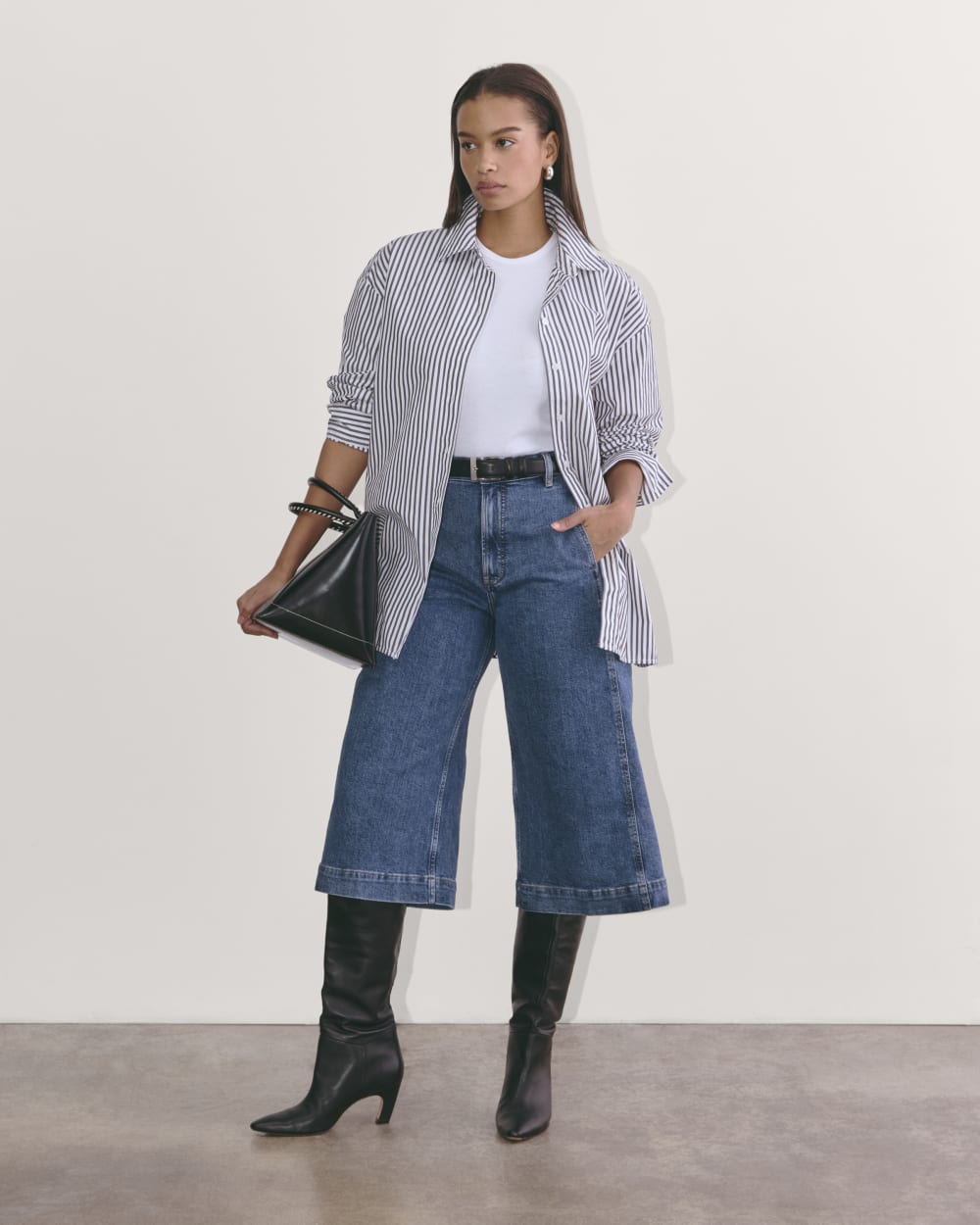 The Denim Culotte New Blue – Everlane