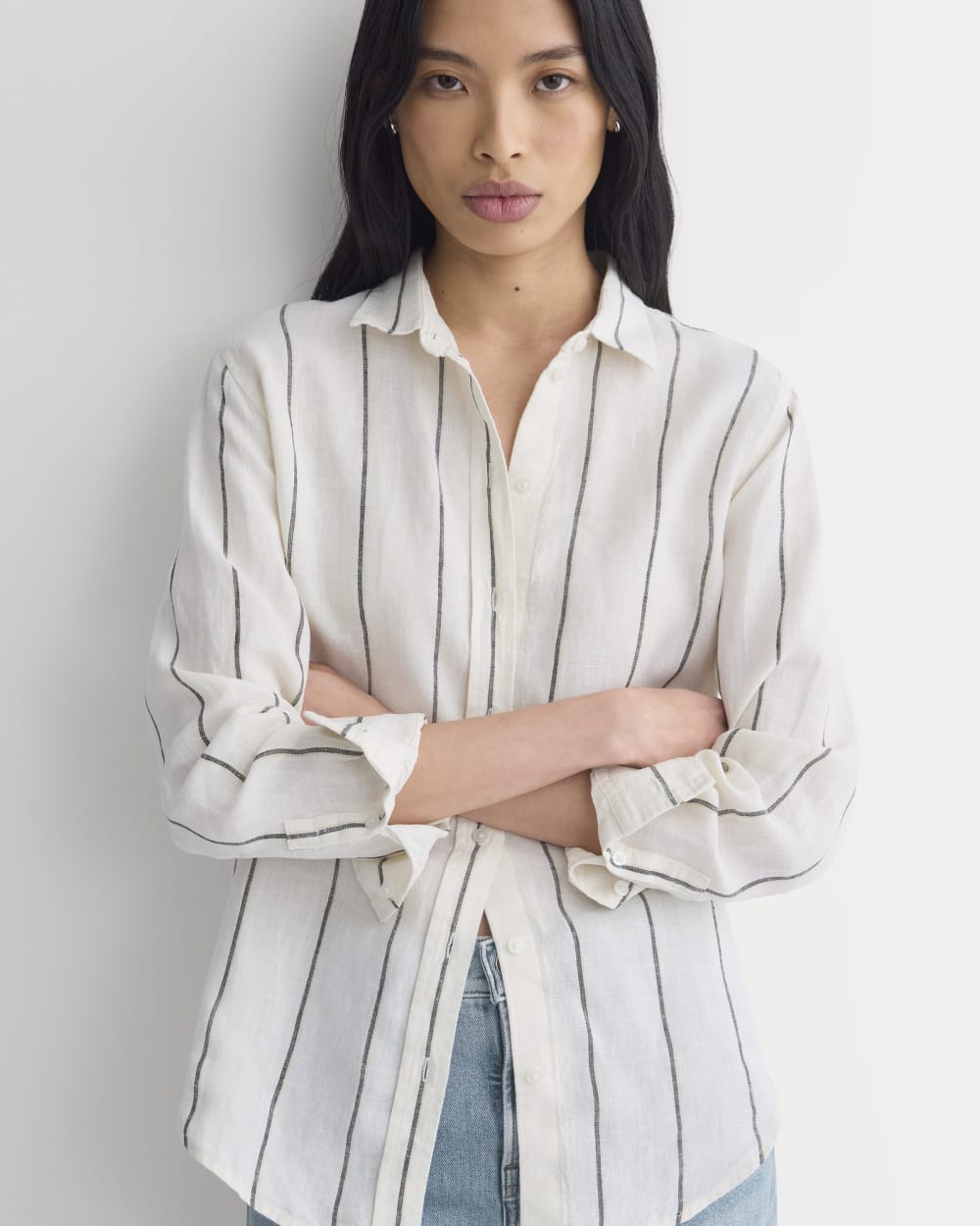womens-relaxed-linen-shirt-bone-stripe