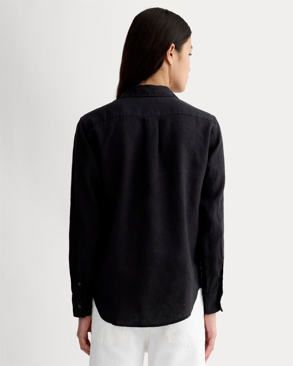 womens-relaxed-linen-shirt-black
