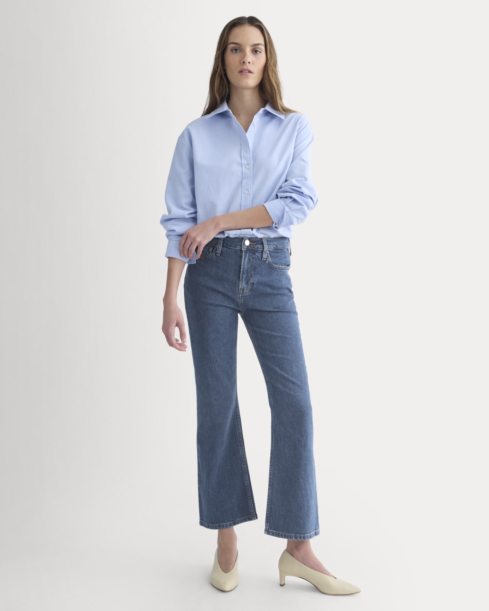womens-high-rise-kick-flare-jean-ocean | primary