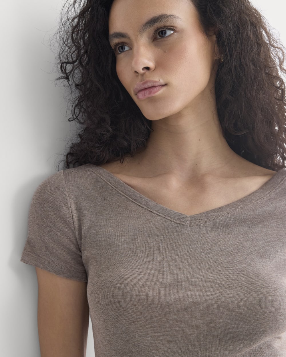 womens-everlight-short-sleeve-v-neck-top-heathered-chocolate-chip