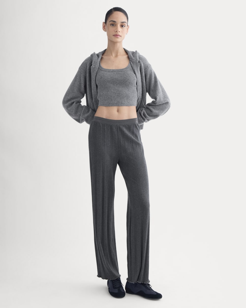 womens-lounge-rib-pant-heathered-soot | primary