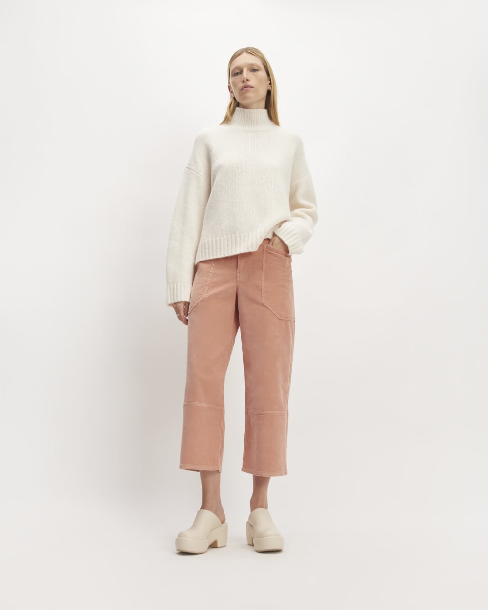 The Corduroy Gardener Pant | Blush Pink – Everlane
