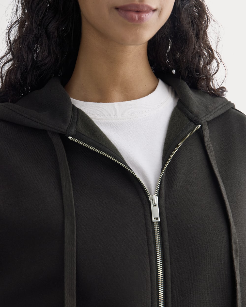 womens-luxe-fleece-oversized-zip-hoodie-black