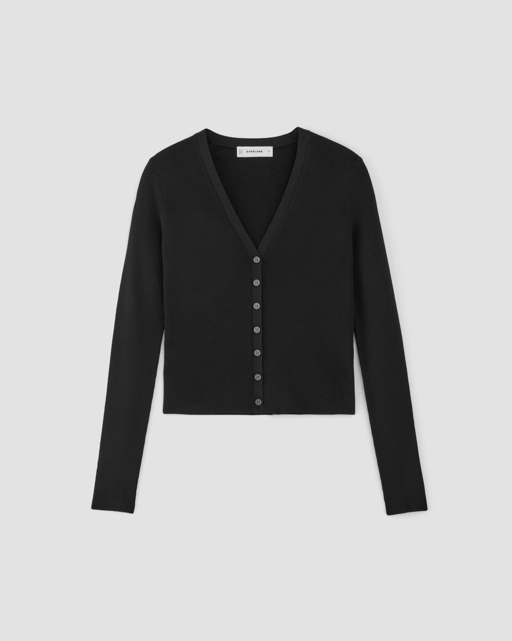 womens-viscose-knit-cardigan-black | alt