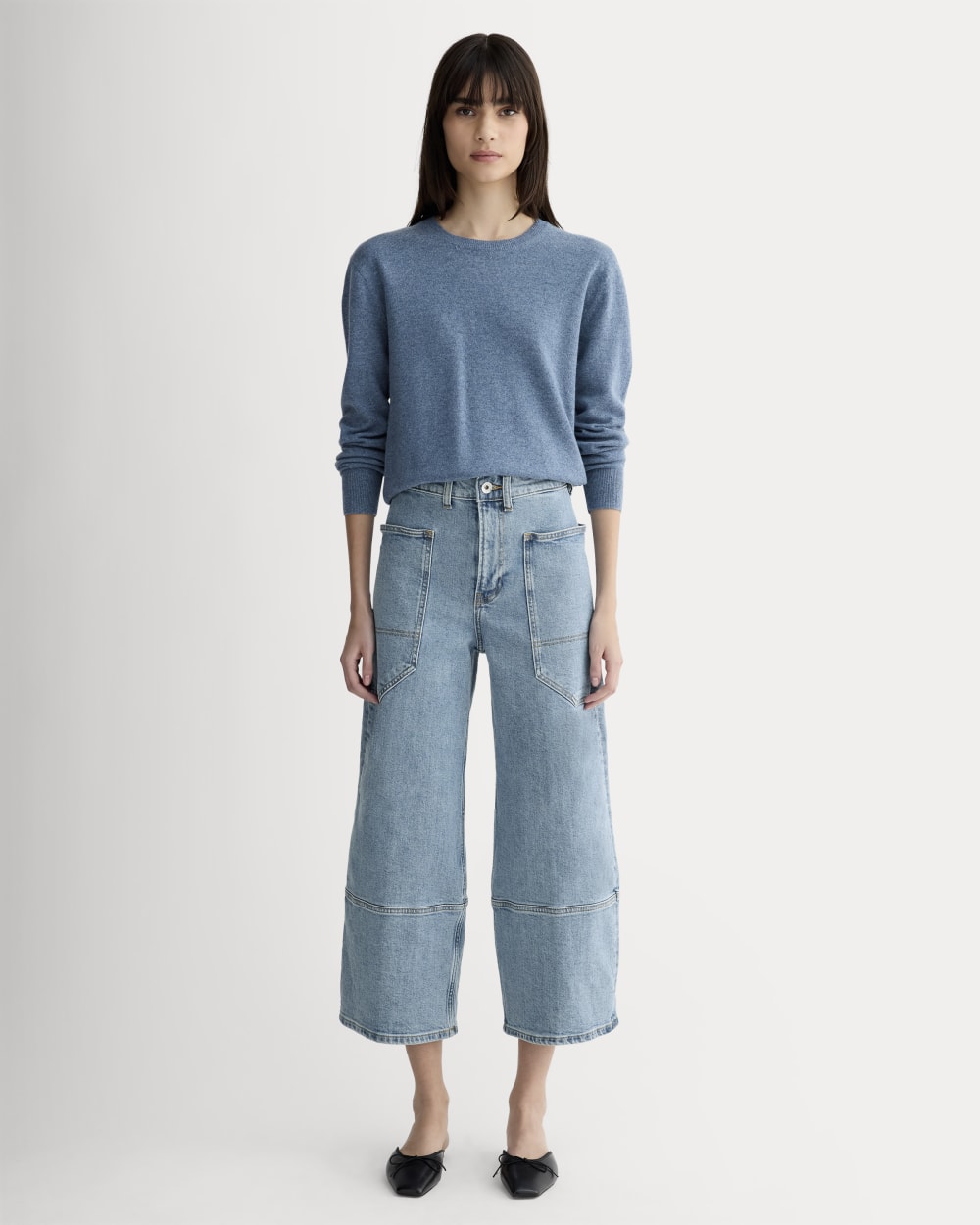 The Way-High® Gardener Cropped Jean | Shallow Beach – Everlane