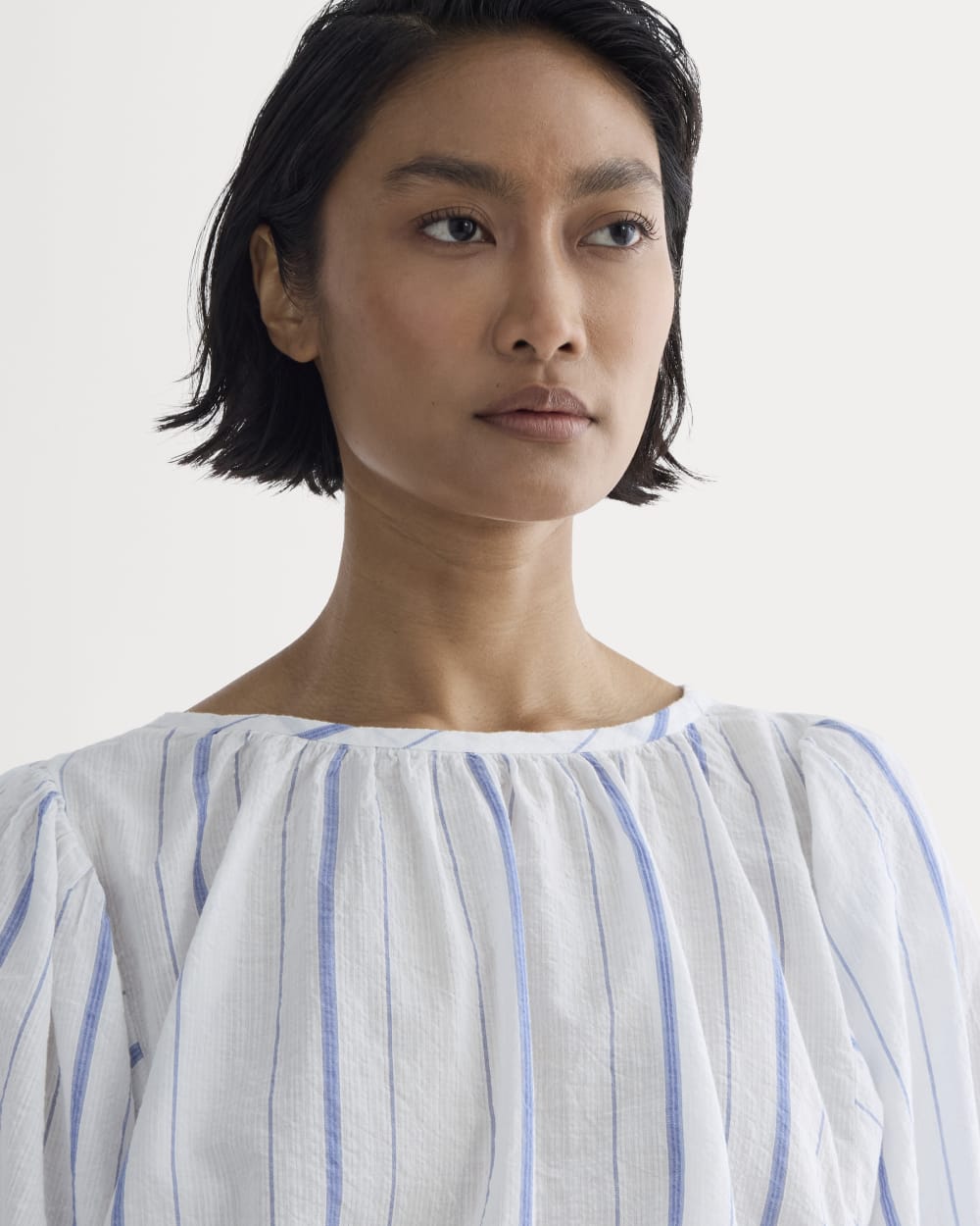 womens-gauze-puff-sleeve-top-bone-dutch-blue