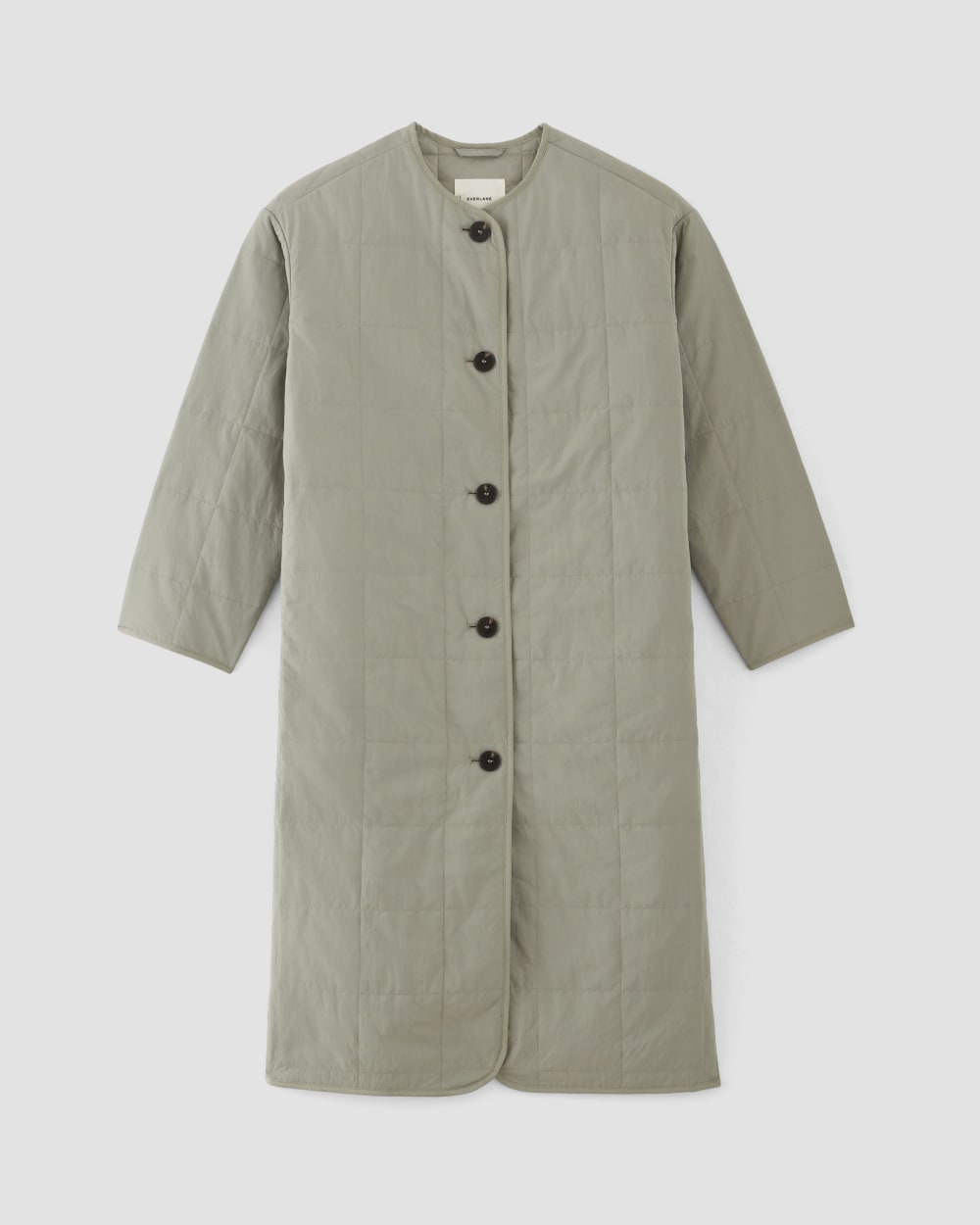 womens-renew-quilted-long-liner-sage-green | alt