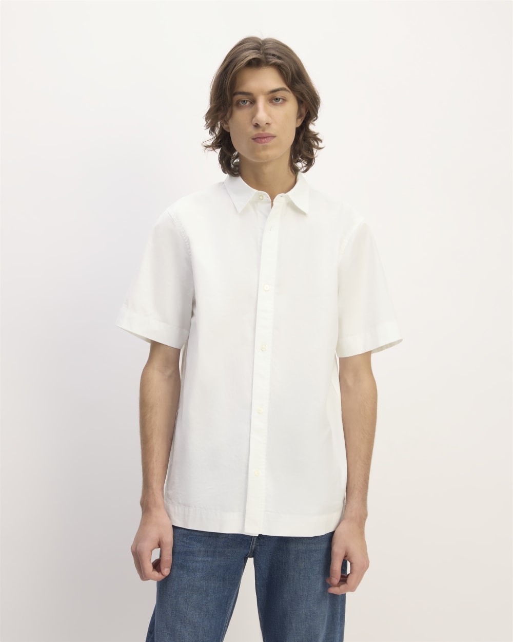 The Supima® Short-Sleeve Poplin Shirt