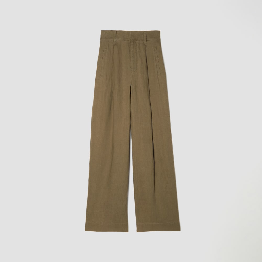 womens-linen-way-high-drape-pant-kalamata | alt