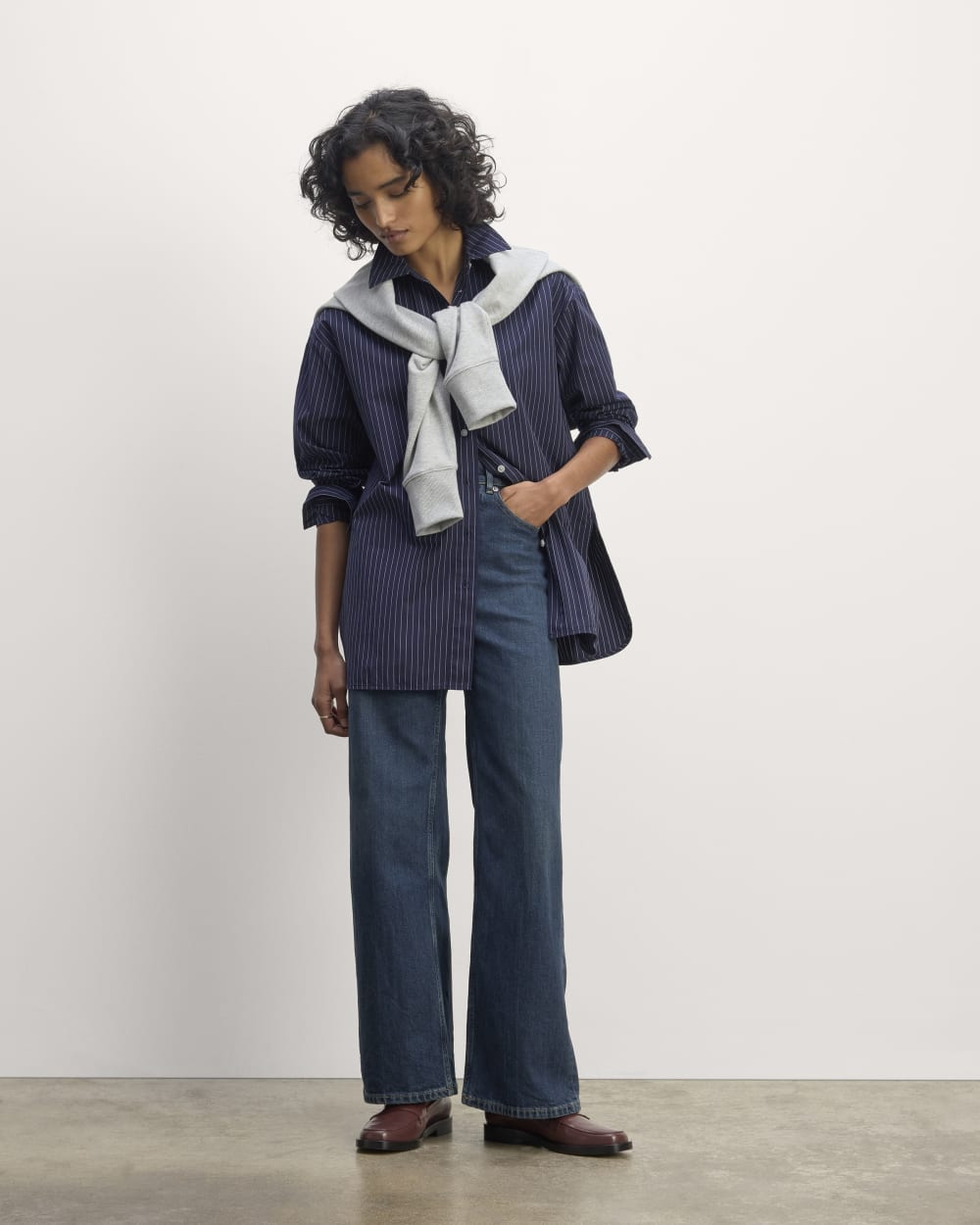 womens-supima-cotton-boyfriend-shirt-navy-shirt