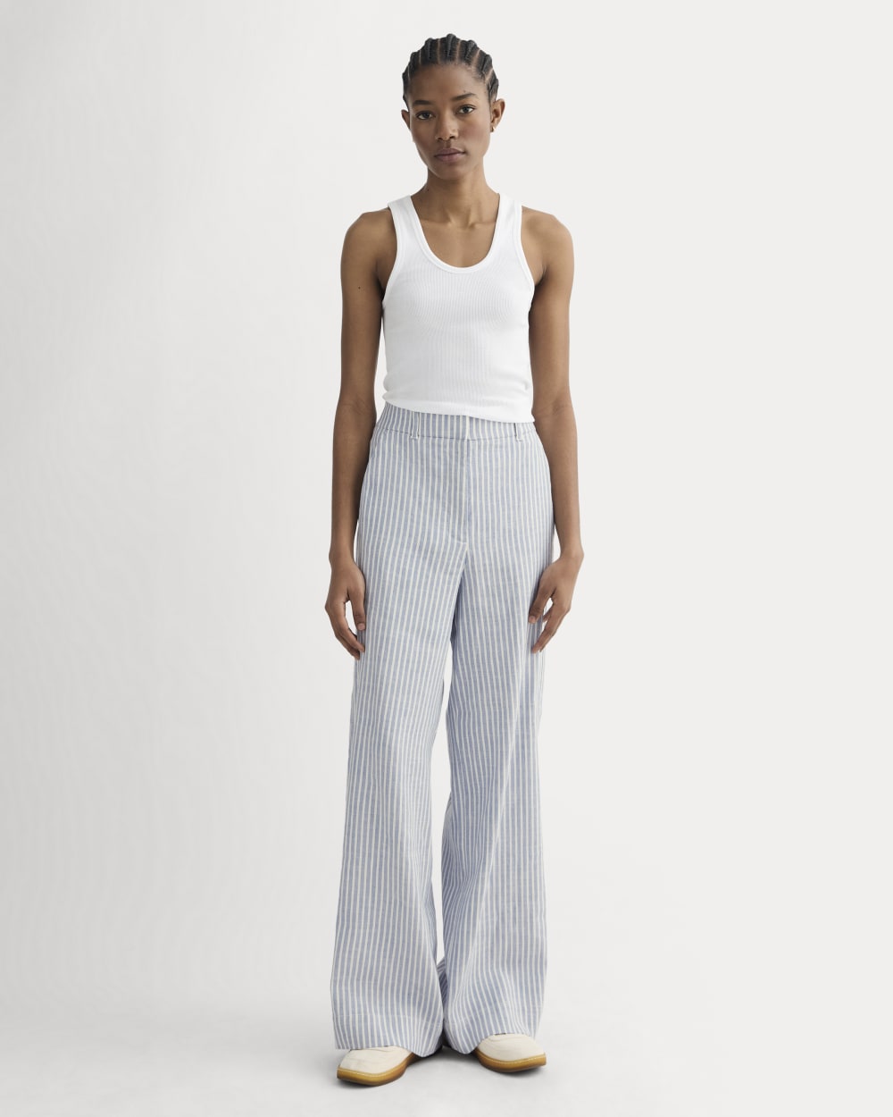 womens-wide-leg-pant-stretch-linen-bluebell-bone | primary