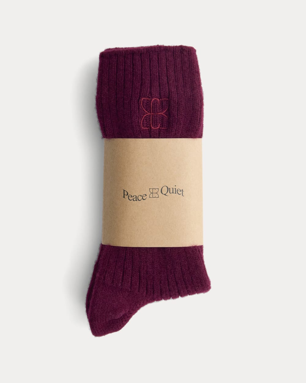 mens-peace-and-quiet-cashmere-socks-wine | alt
