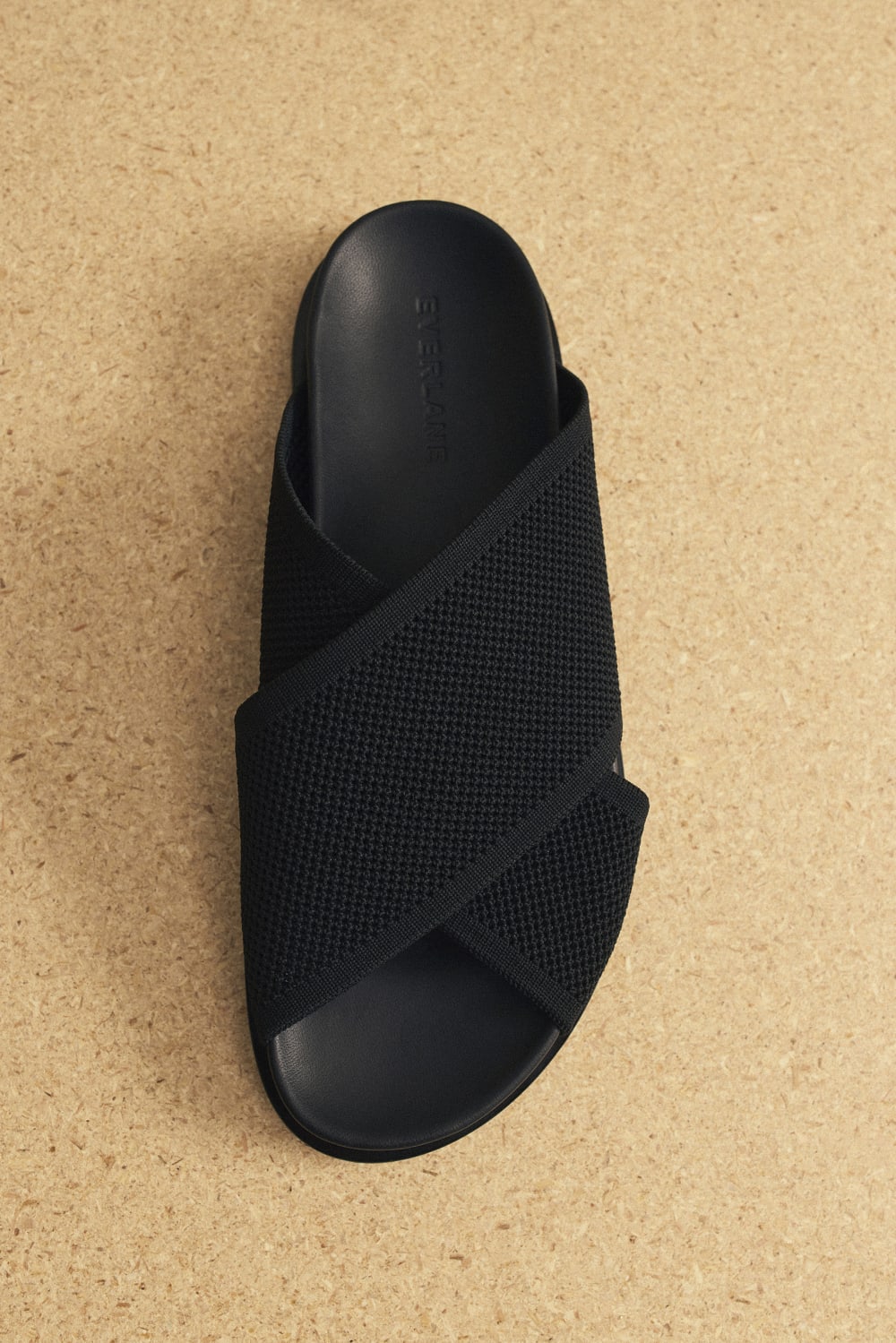 womens-reknit-crossover-slide-black