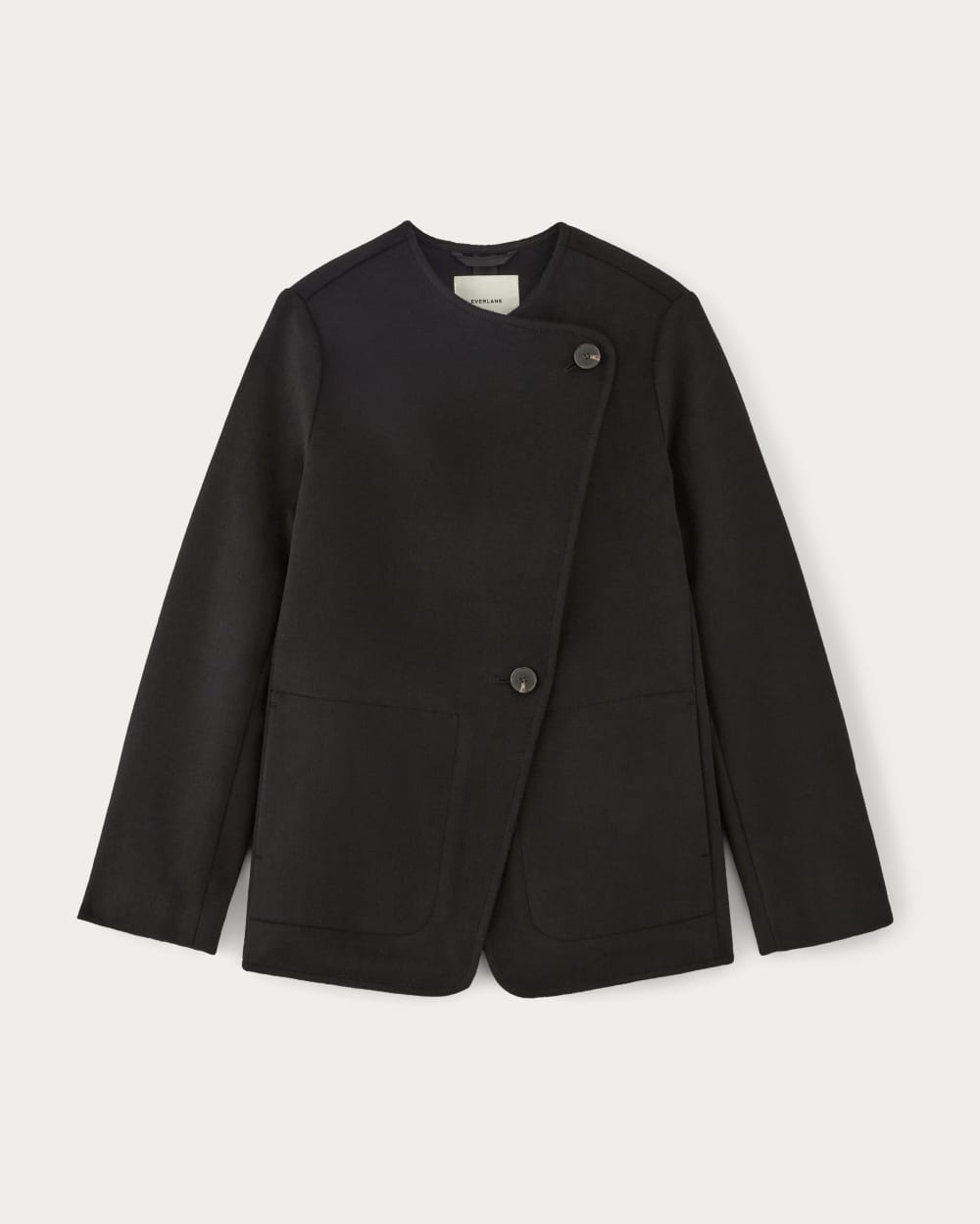 womens-wool-drape-october-coat-black | alt