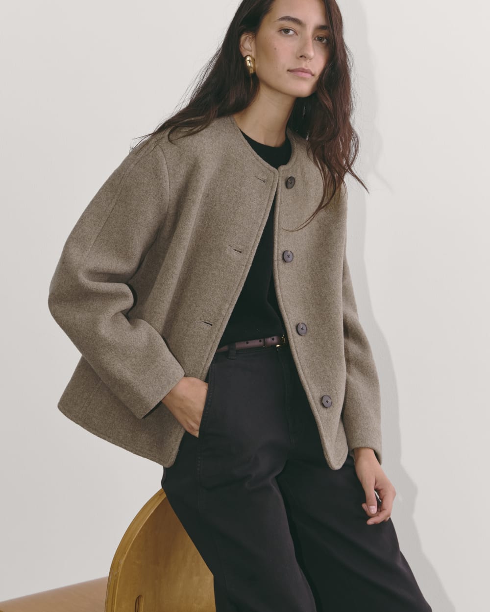 womens-rewool-cocoon-coat-heather-taupe | primary