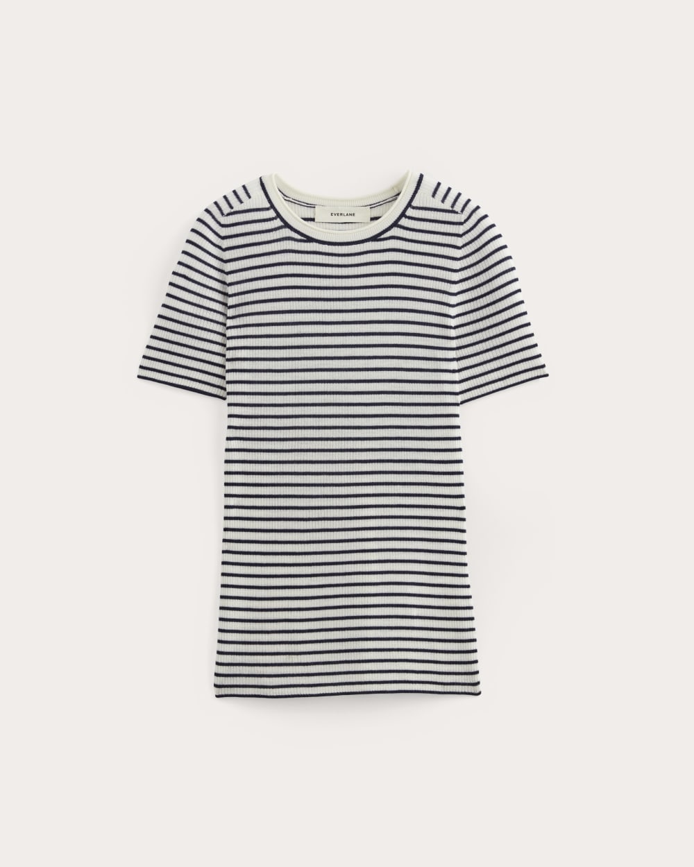 womens-ultrasoft-merino-wool-sweater-tee-bone-navy | alt