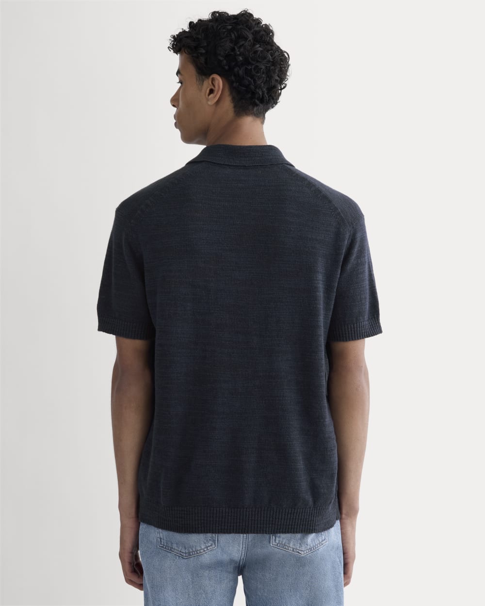 mens-cotton-linen-polo-navy