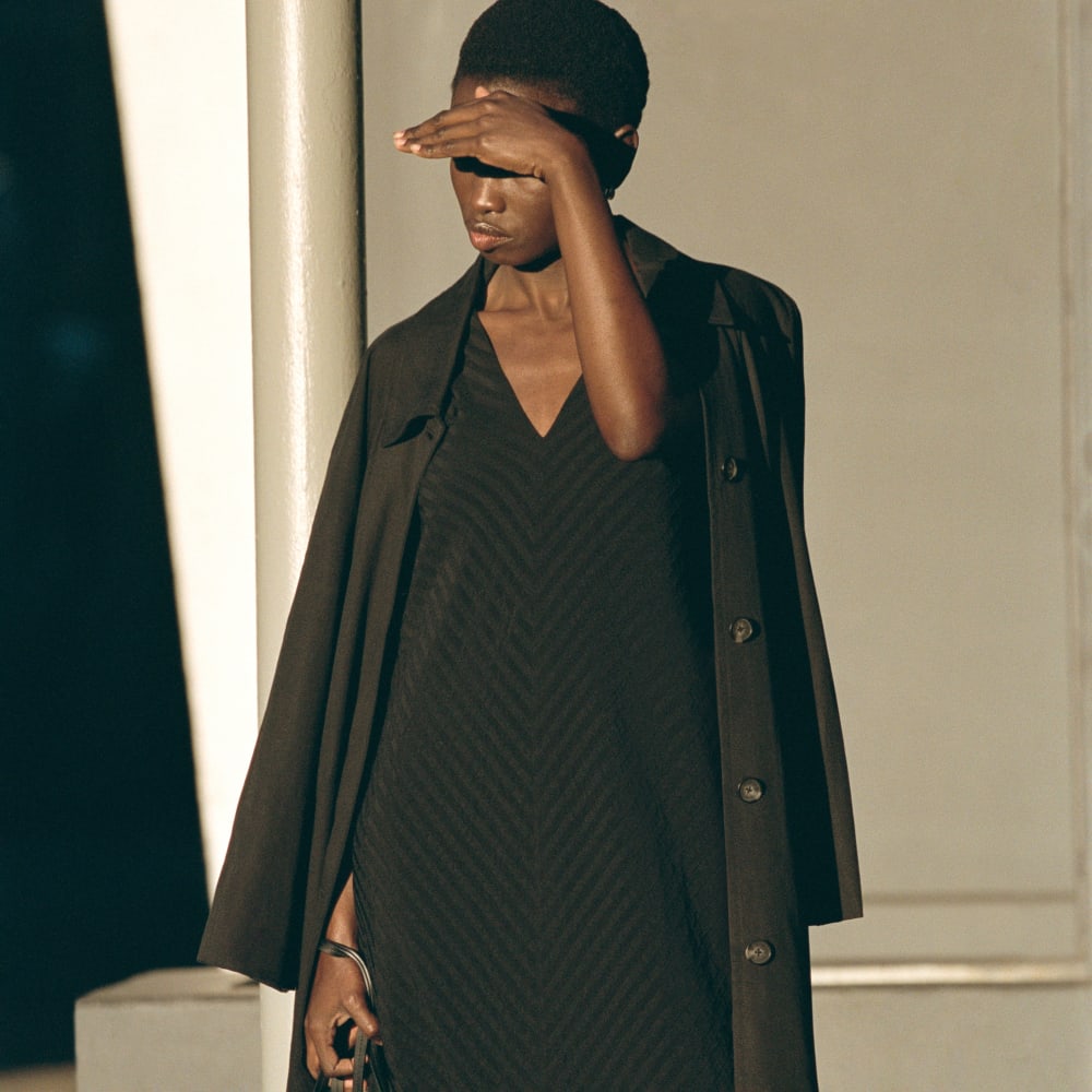 womens-city-stripe-midi-dress-black