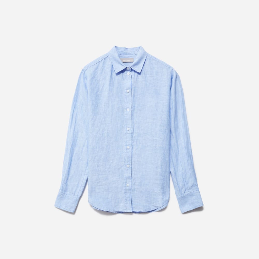 womens-relaxed-linen-shirt-blue | alt