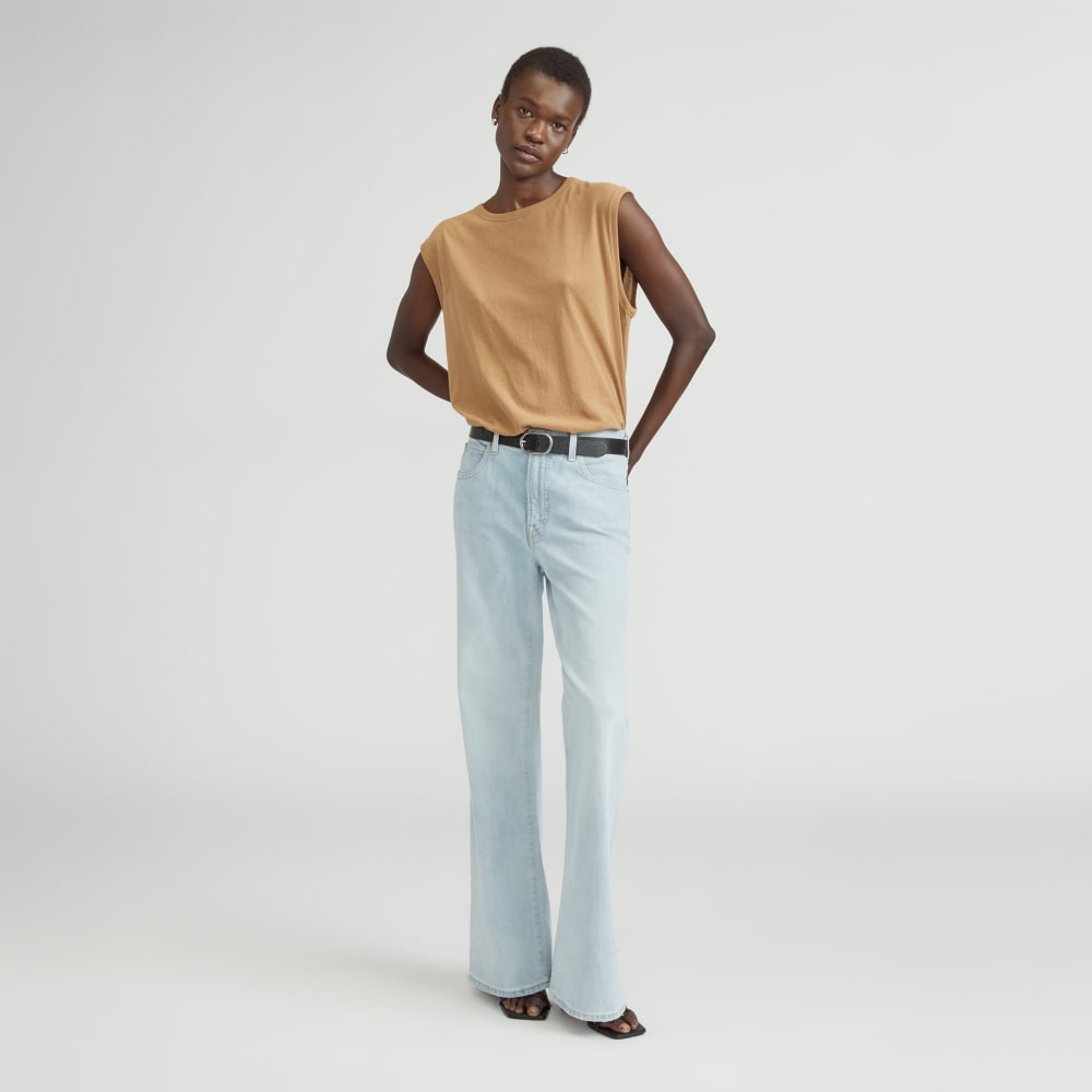 everlane high rise cigarette jean High-Rise and an adjusted saddle shape for a comfier fit in the seat EVERLANE High Rise Cigarette Leg