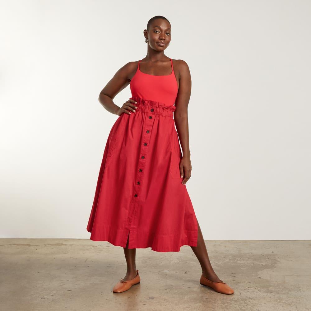 womens-easy-button-front-skirt-goji-berry