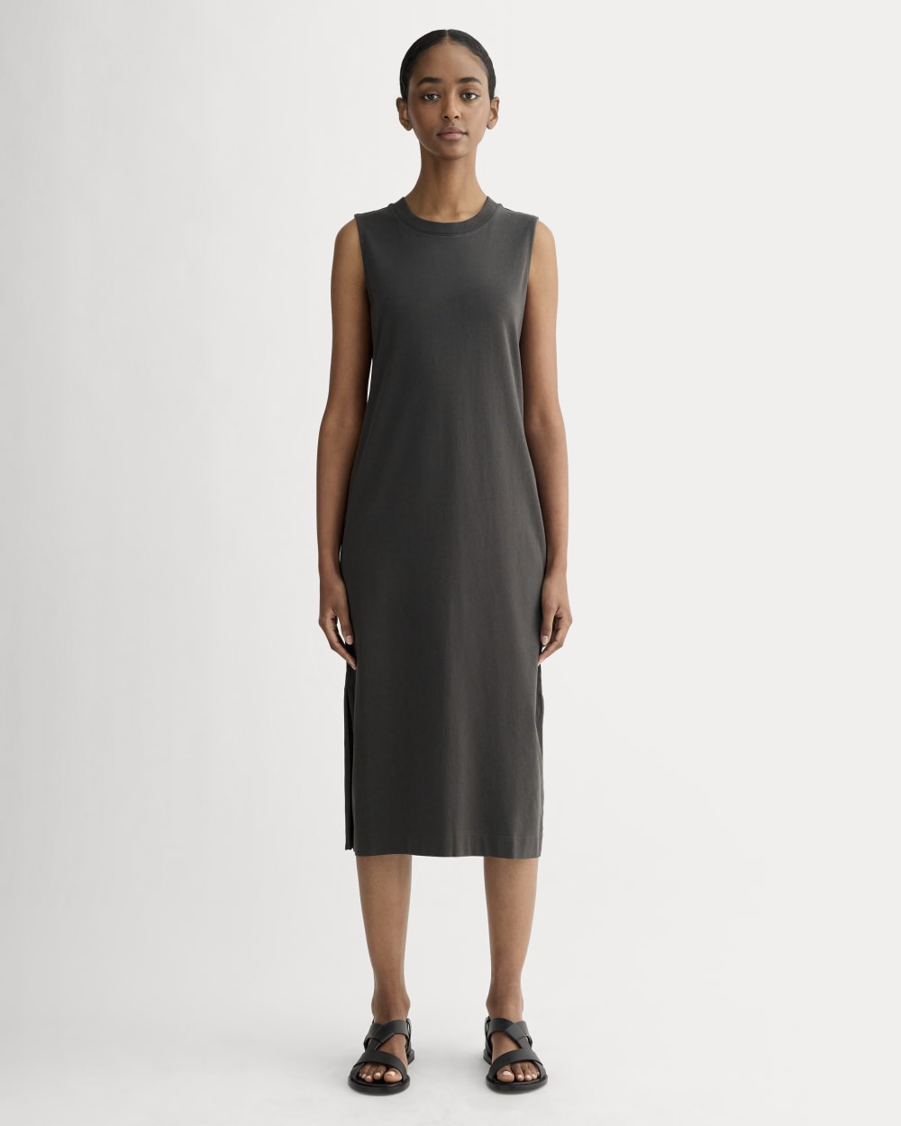 The Weekend Tank Dress | Washed Black Everlane The Weekend Tank Dress | Washed Black Everlane