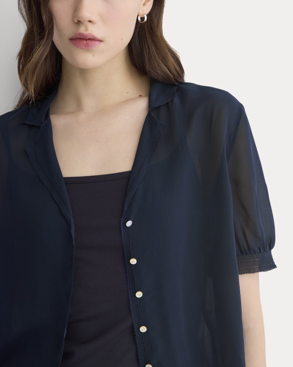 womens-notch-collar-shirt-silk-georgette-navy