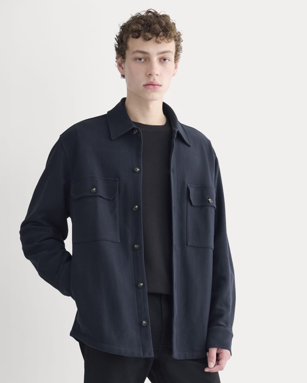 mens-relaxed-utility-shirt-navy | primary