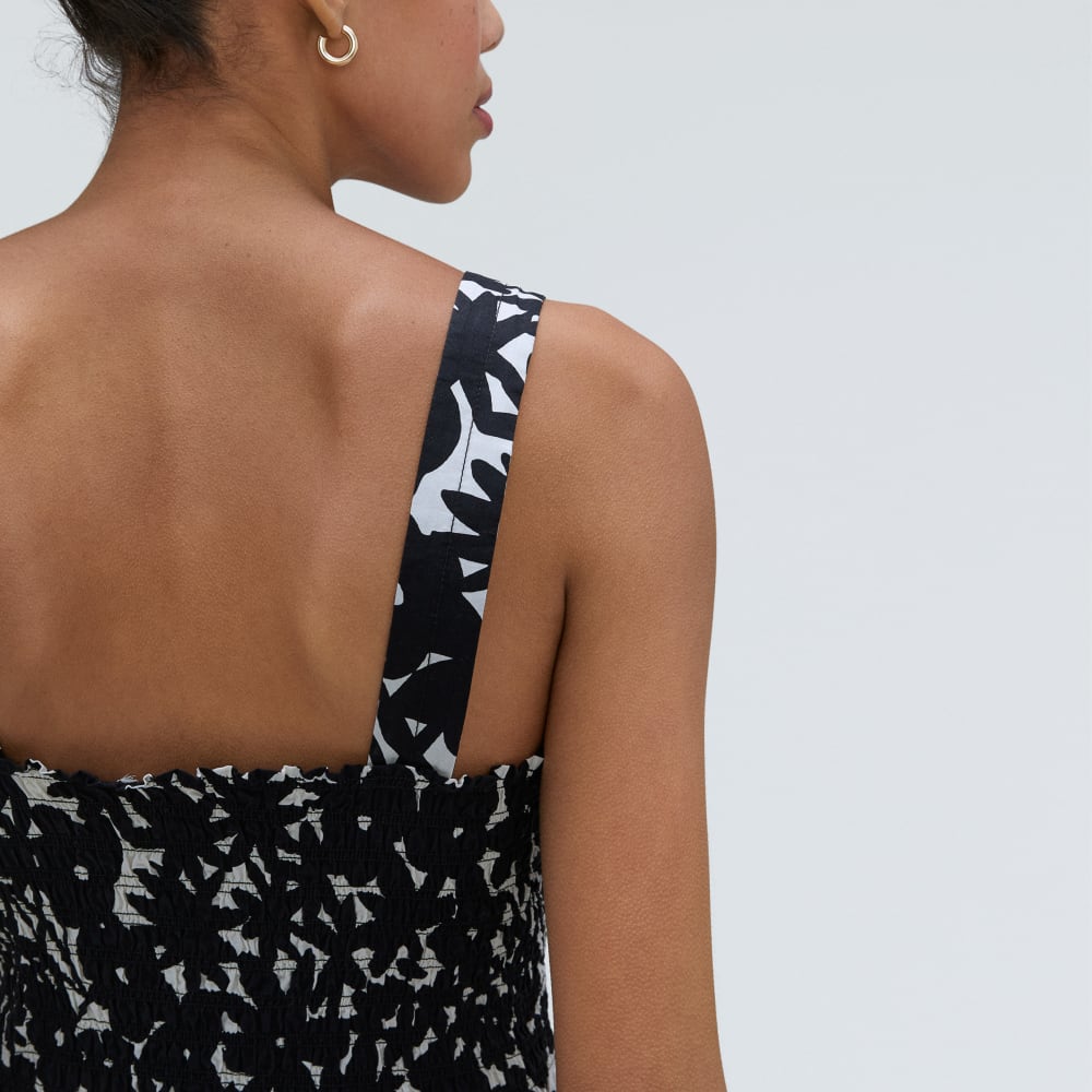 womens-smock-dress-black-canvas-floral