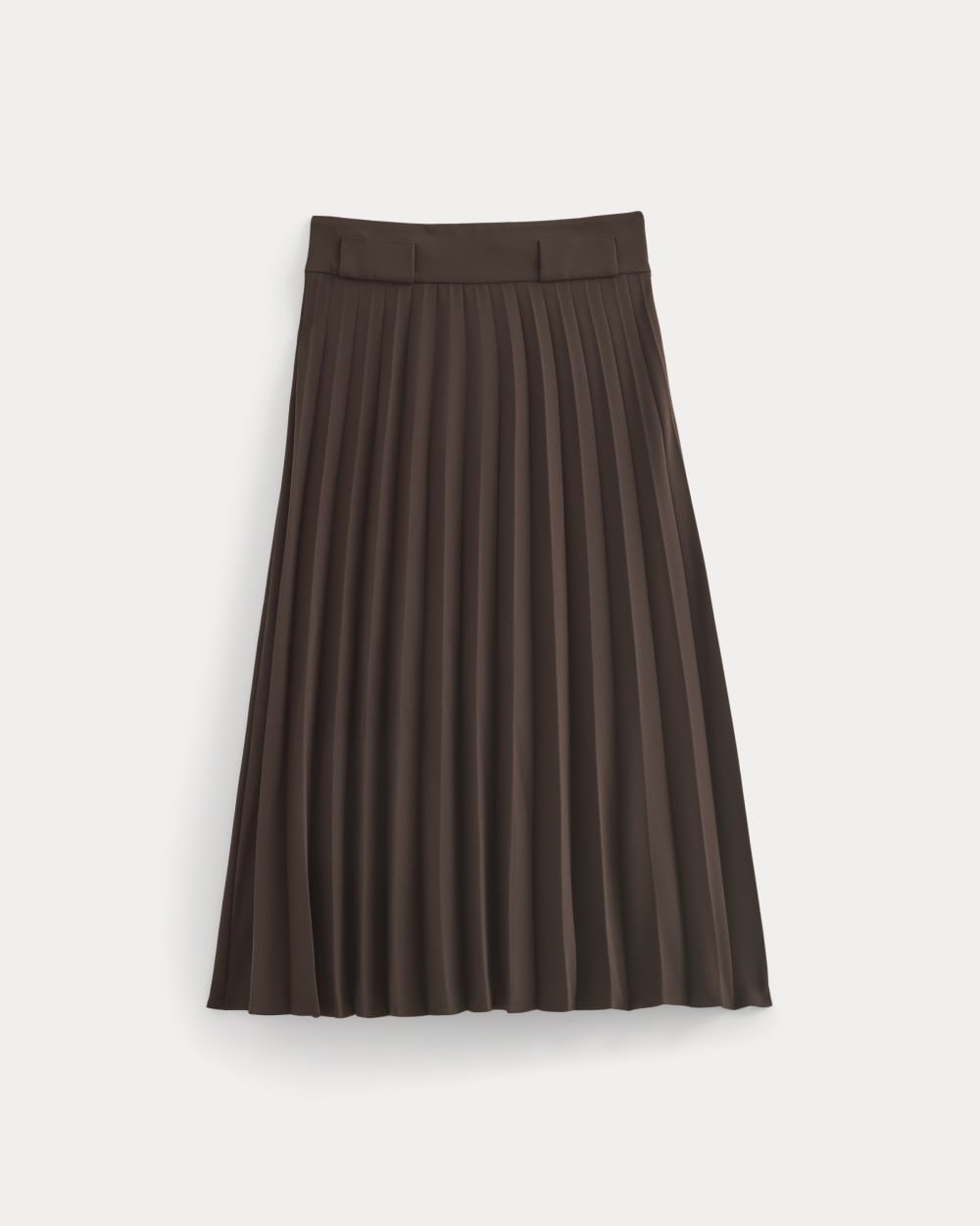 womens-pleated-crepe-midi-skirt-dark-chocolate | alt