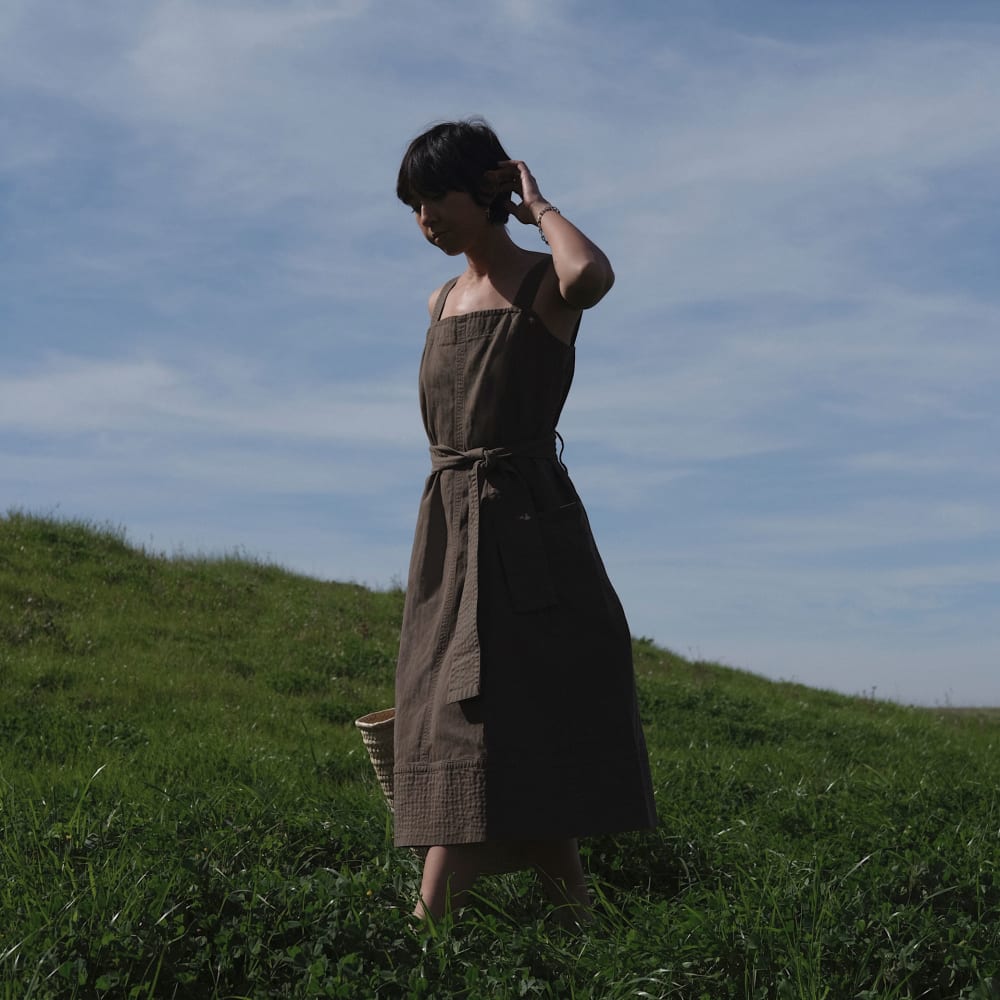 womens-organic-cotton-herringbone-dress-beech