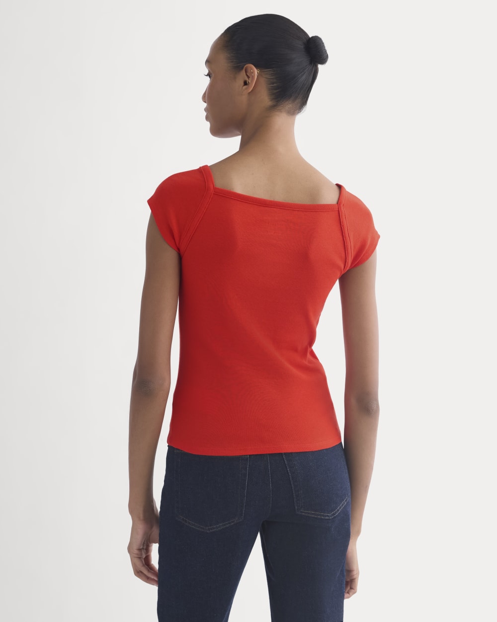 womens-retrosoft-cotton-square-neck-tee-fiery-red