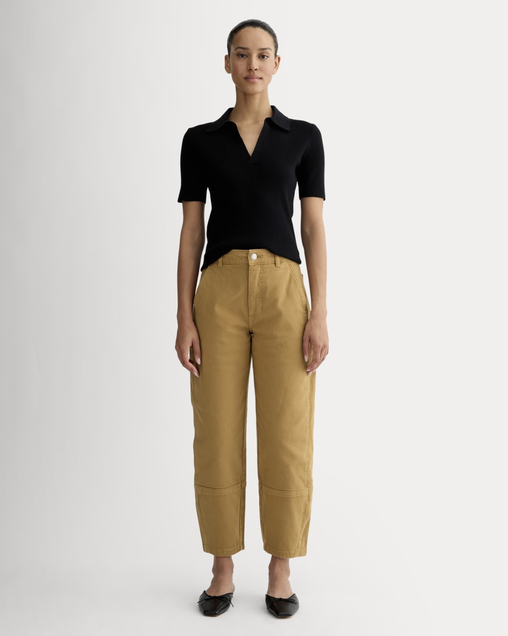 The Utility Barrel Pant | Oak Brown | Regular – Everlane