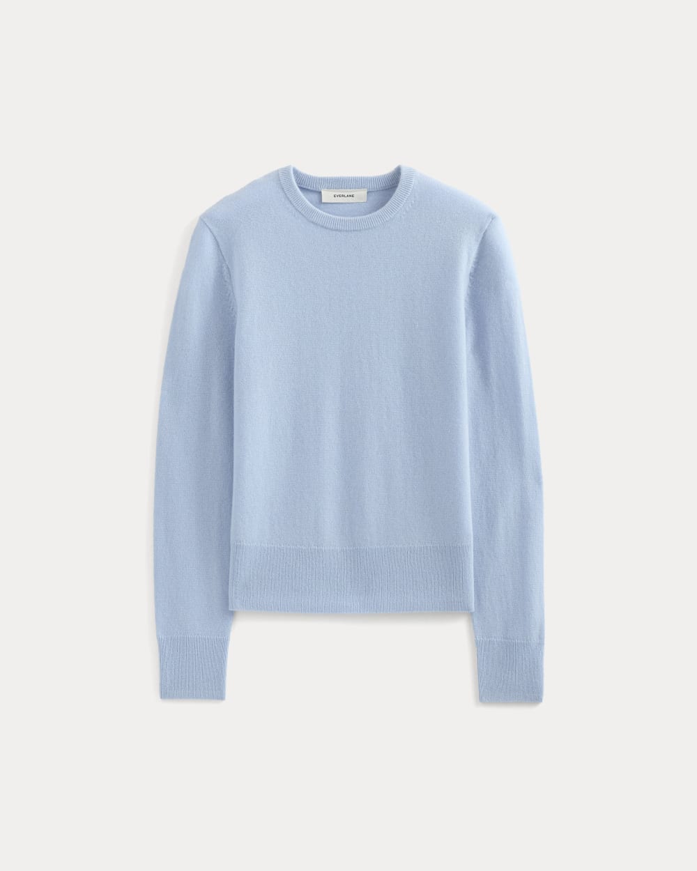 womens-cashmere-slim-crew-sweater-open-air-blue | alt