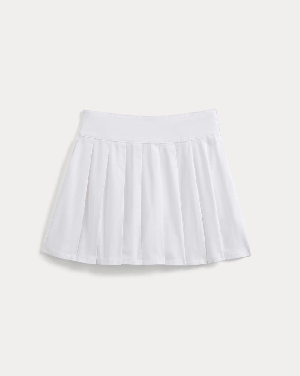 womens-utility-pleated-mini-skirt-white | alt