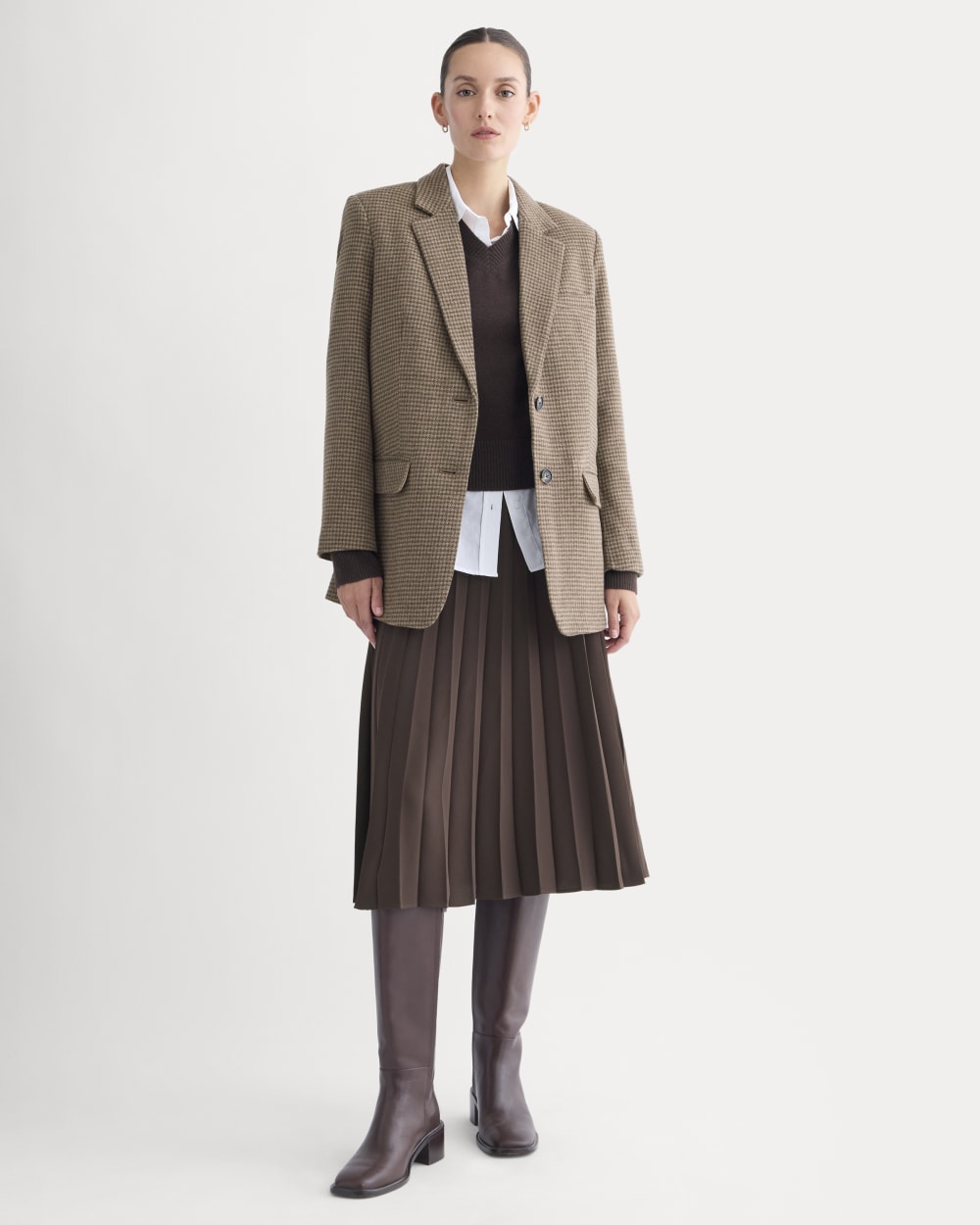 womens-oversized-blazer-brown-houndstooth