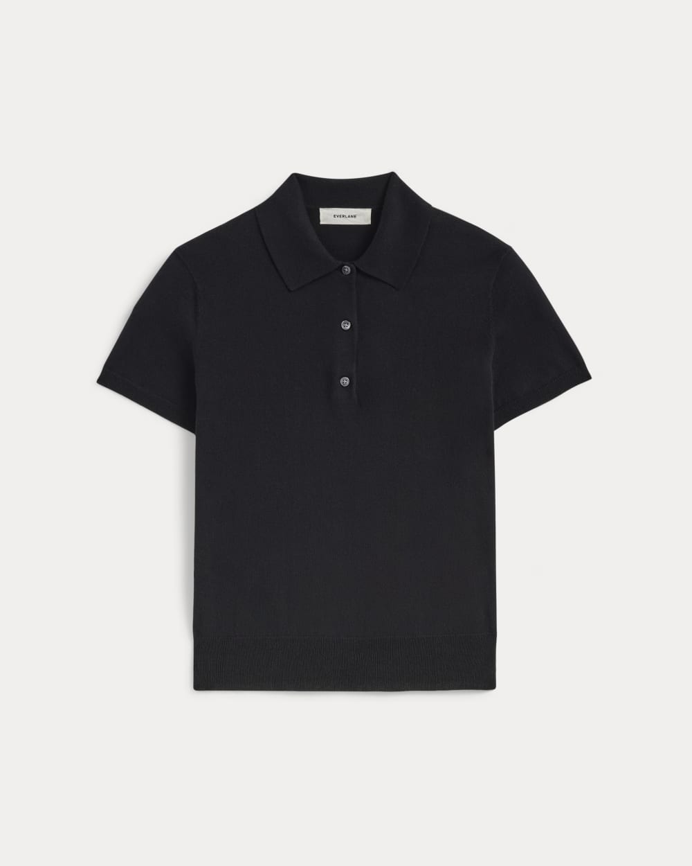 womens-polo-cotton-cashmere-black | alt