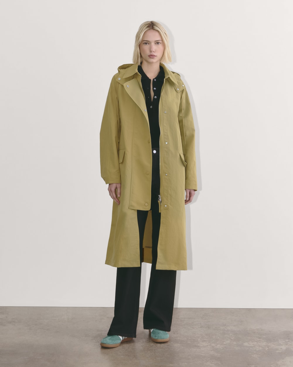 The Oversized Anorak | Fennel Seed – Everlane
