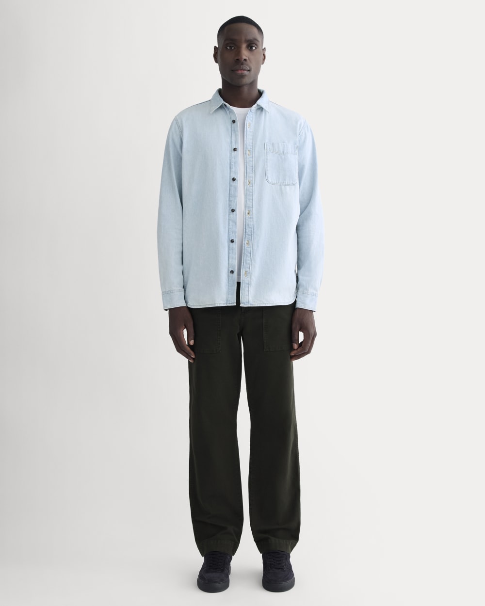 Everlane Canvas Relaxed Pant In Black, Size 32x32, Cotton Everlane Canvas Relaxed Pant In Black, Size 32x32, Cotton