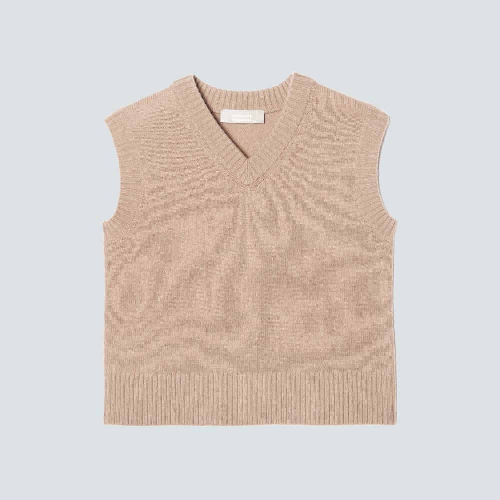 womens-recashmere-vest-light-camel | alt