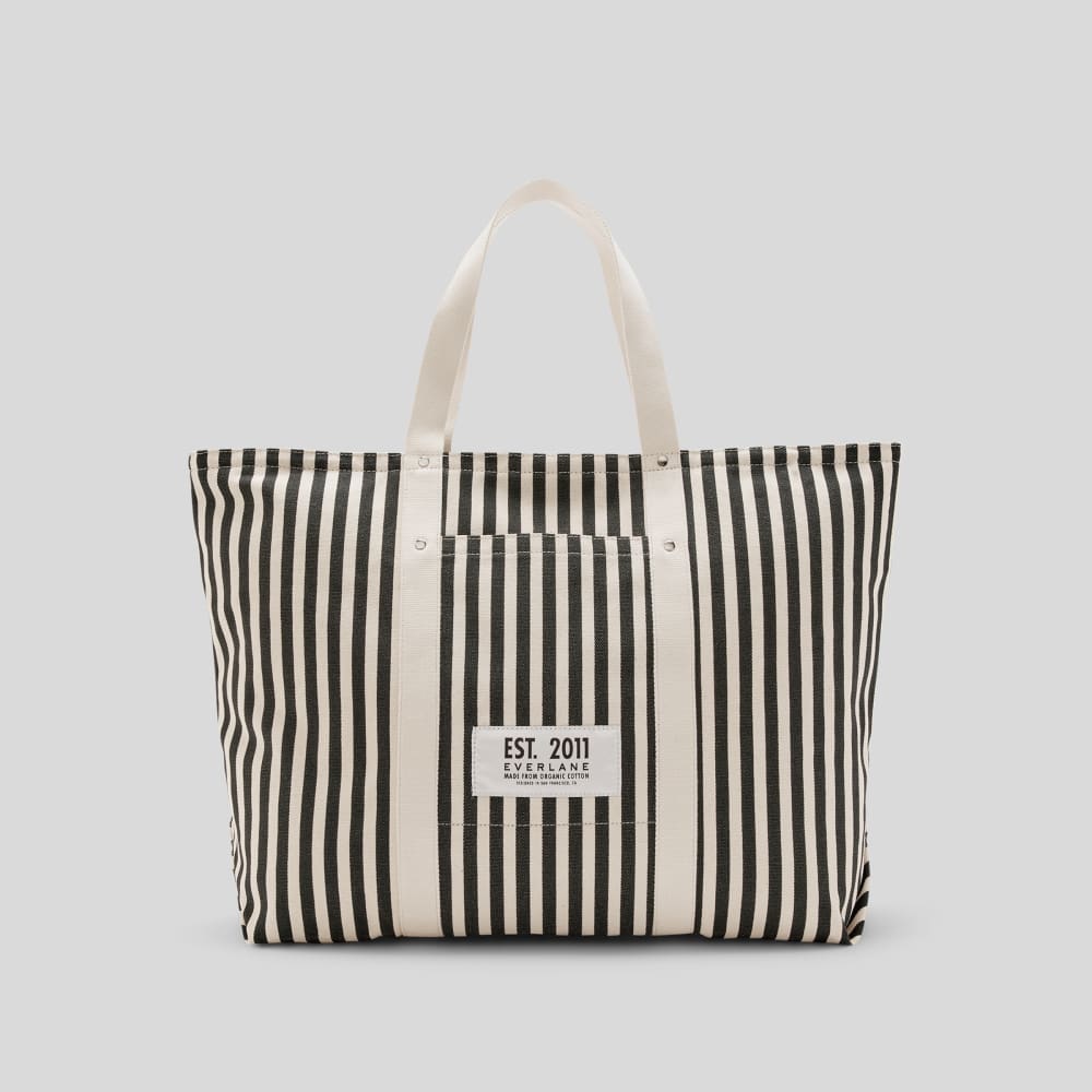 womens-organic-canvas-weekender-black-bone | primary