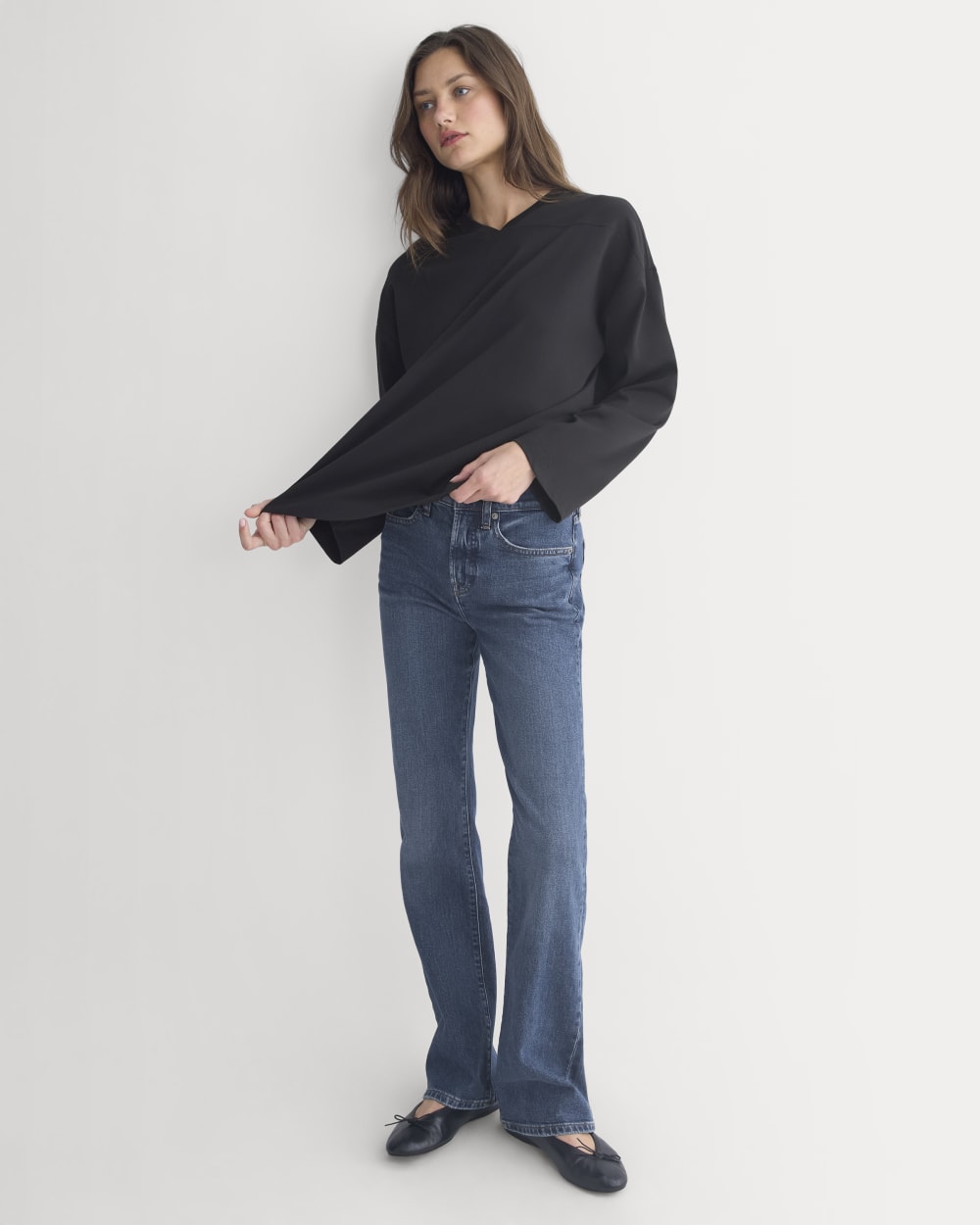 womens-retro-v-neck-jersey-black