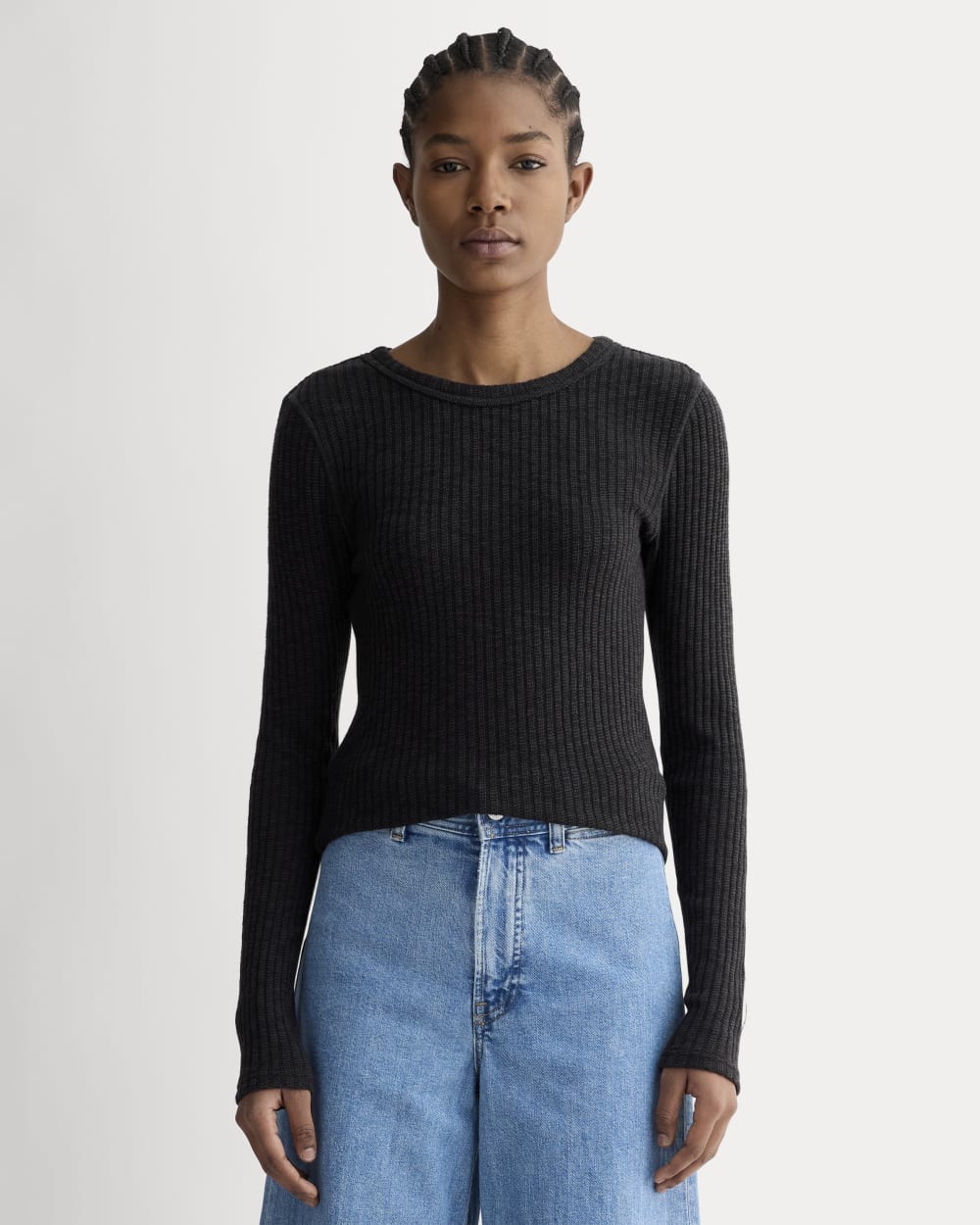 The Cozy Rib Long-Sleeve Tee